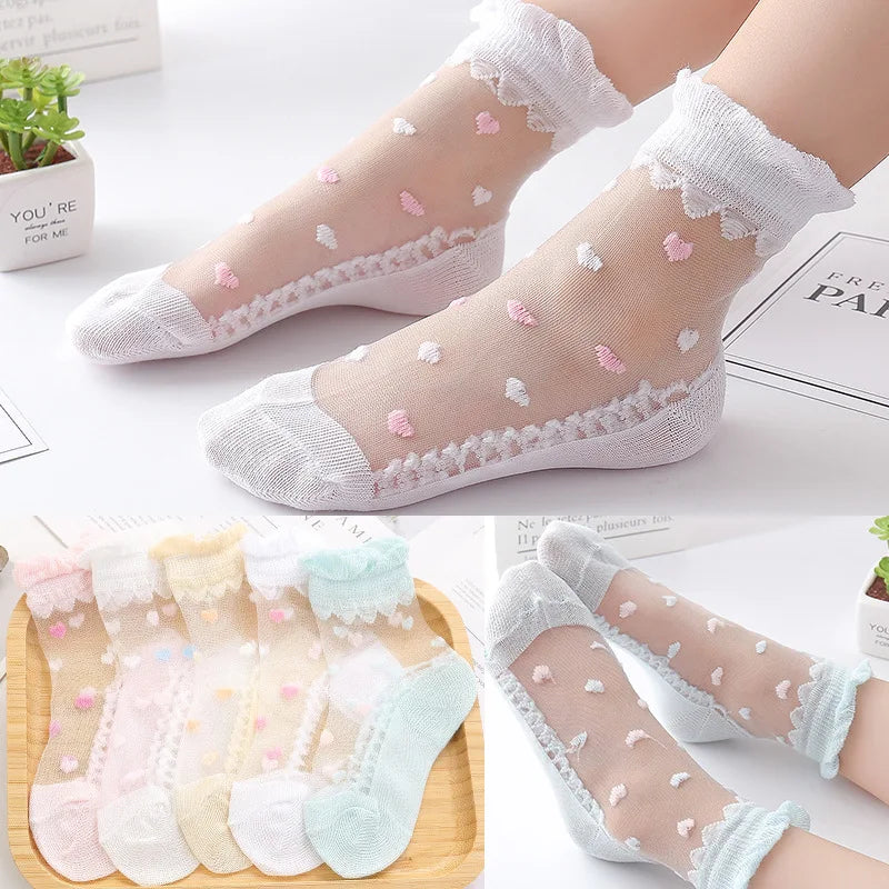 5 Pairs Short Ankle Socks
