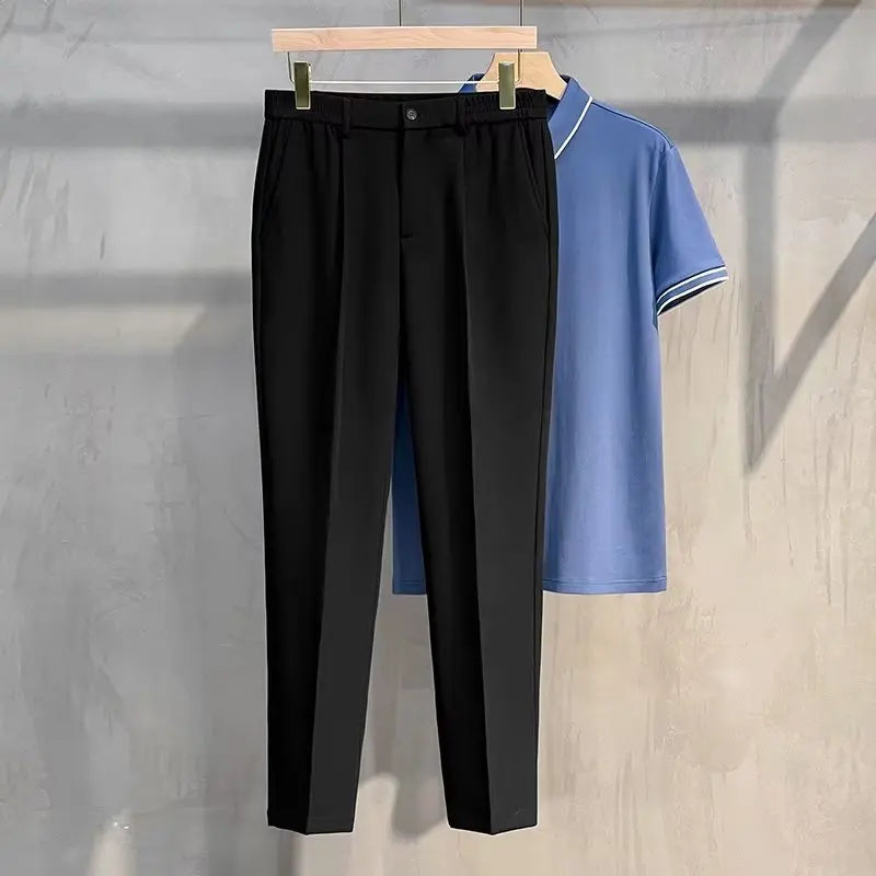2026 Men's Straight-Leg Suit Pants