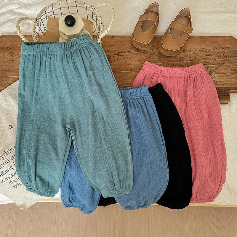 kids loose trousers