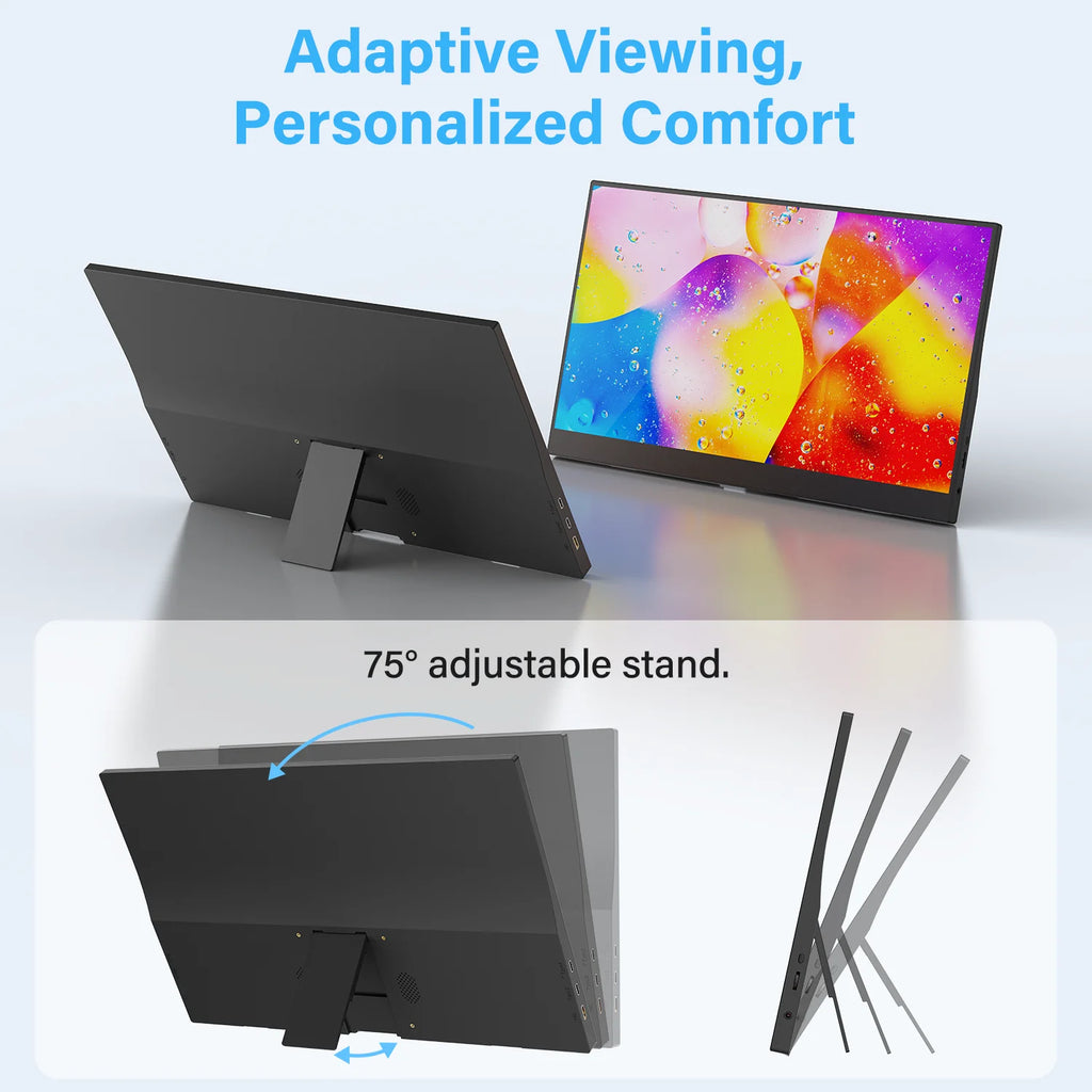 Amoudo 15.6 Inch Portable Monitor 1920x1080P