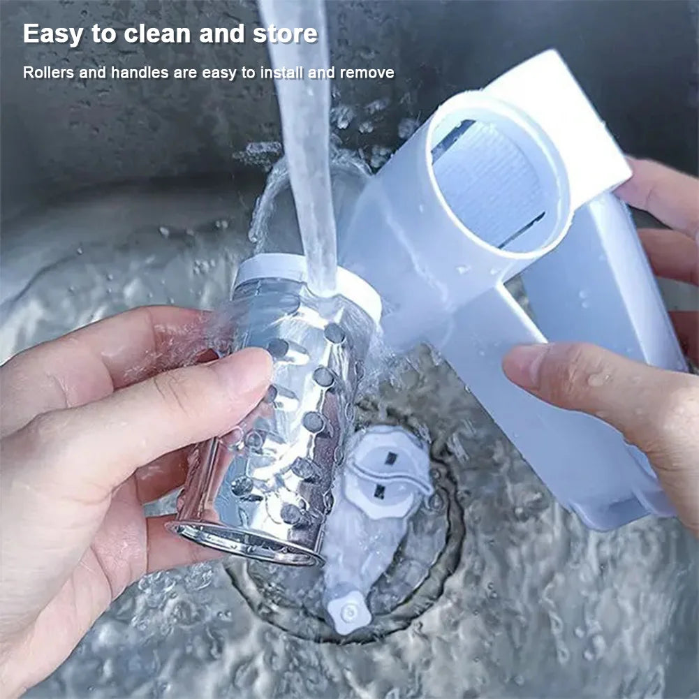 Handheld Rotary Cheese Grater