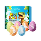6PCS Bath Bombs for Kids Toddler with Dinosaur Eggs Inside