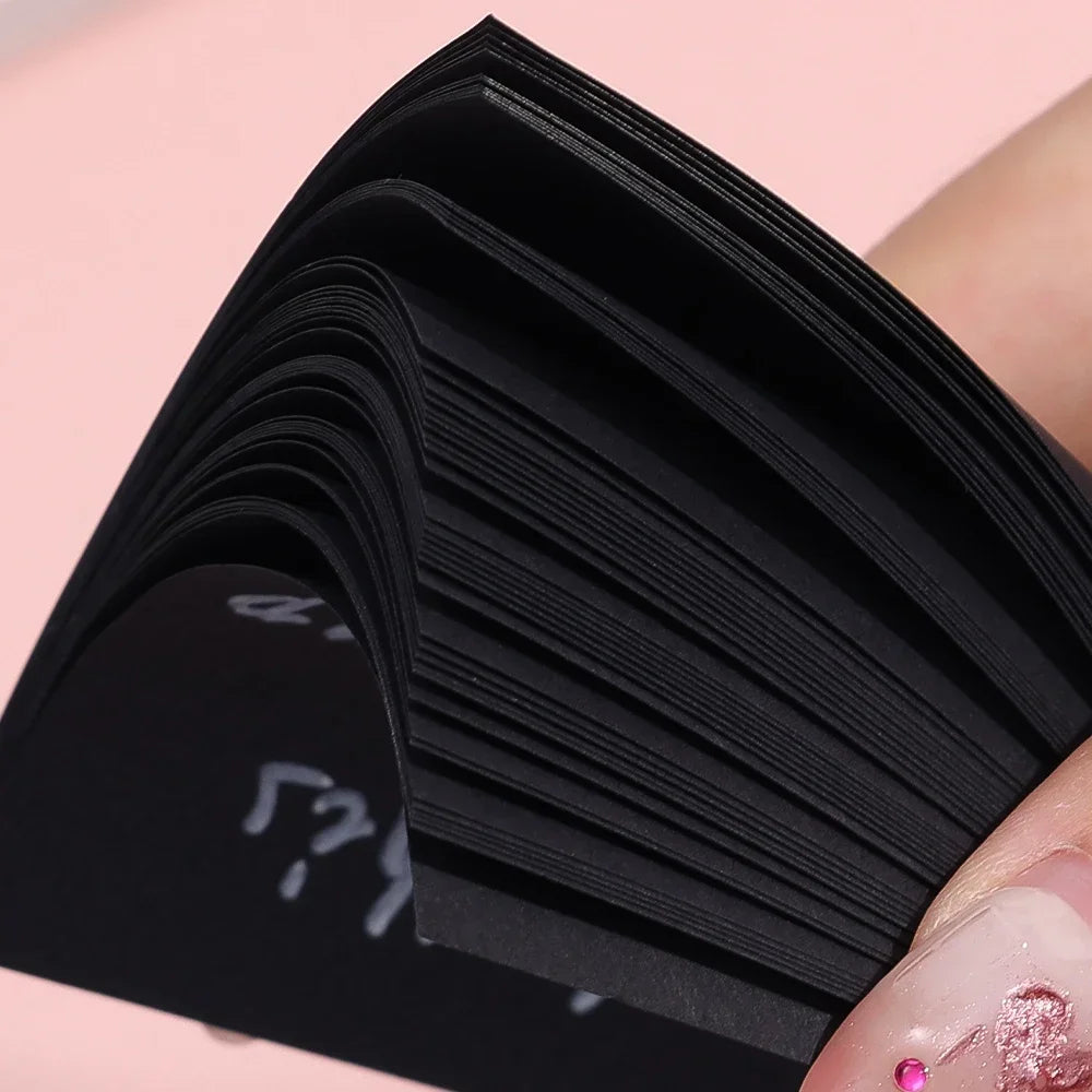 Portable Black Sticky Note Pads