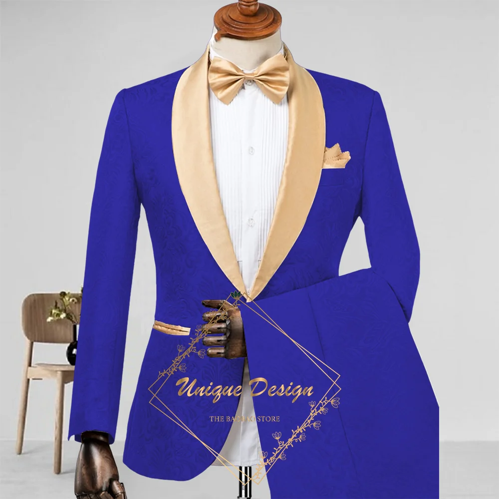 Champagne Men's Suit 2-Piece Set
