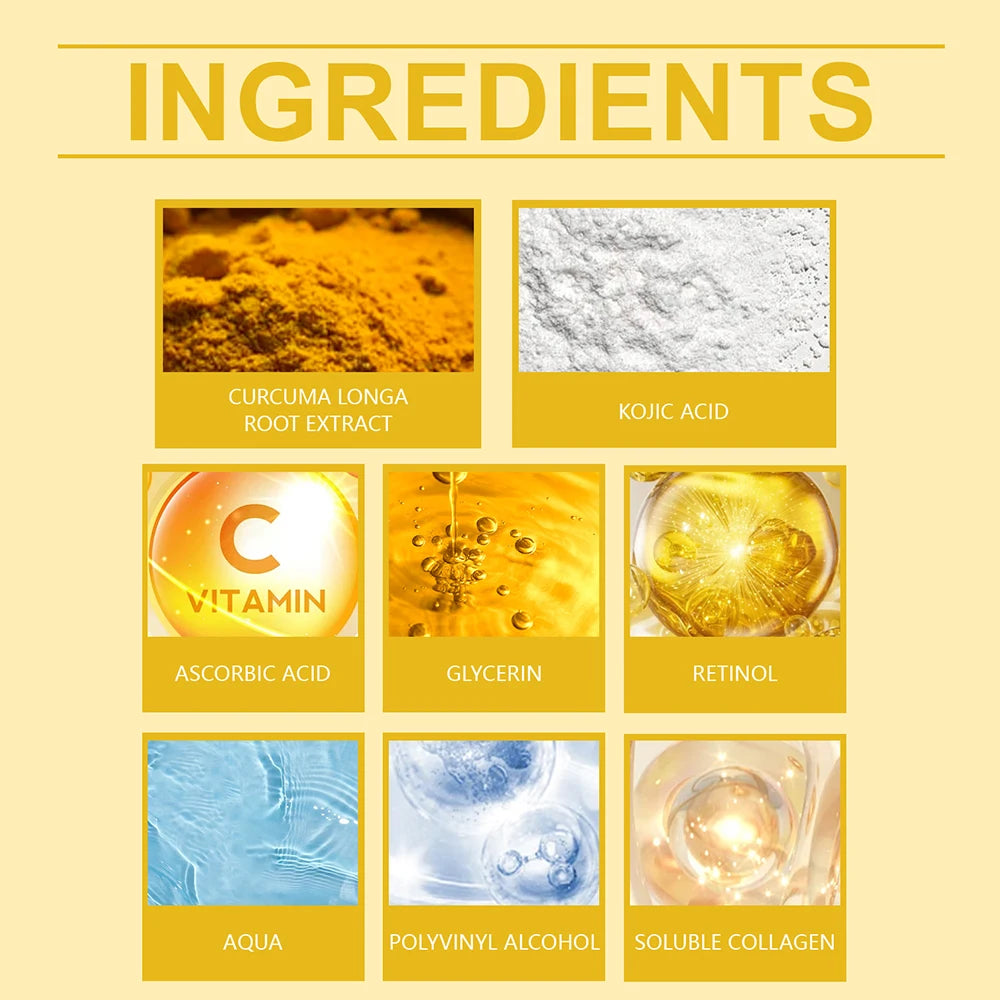 75g Kojic Acid Turmeric Overnight Wrapping Peel Off Mask