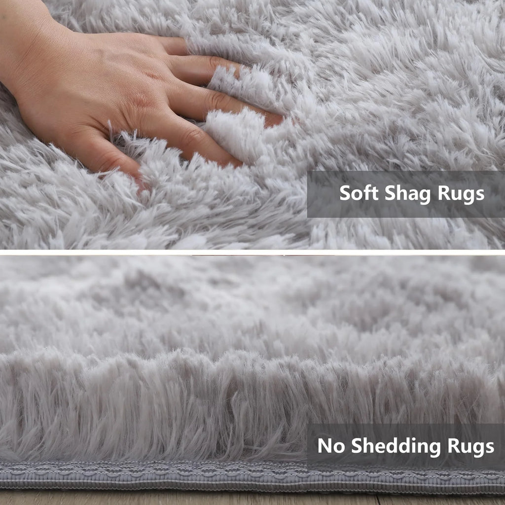 VIKAMA Ultra-Soft Puffy Rug