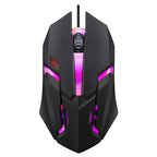 Colorful 3-Button LED E-Sports USB Wired Gaming Mouse