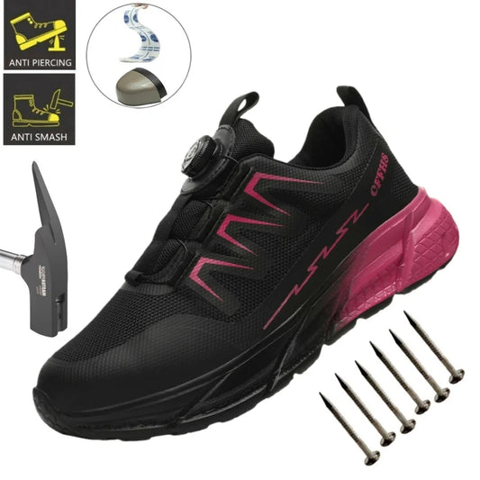 Steel Toe Anti-puncture Lightweight Breathable Sneakers