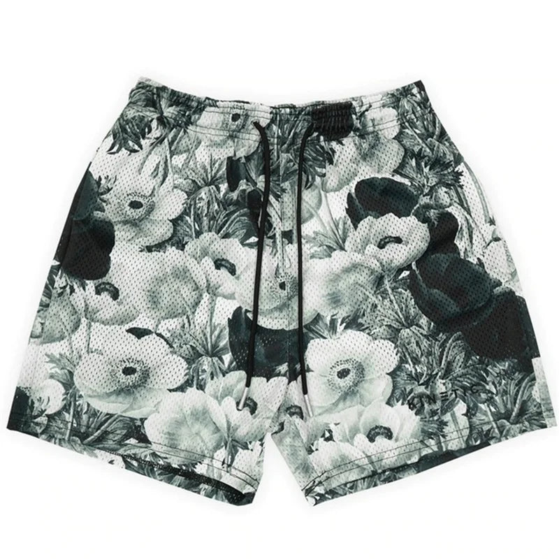 Embroidery gym shorts