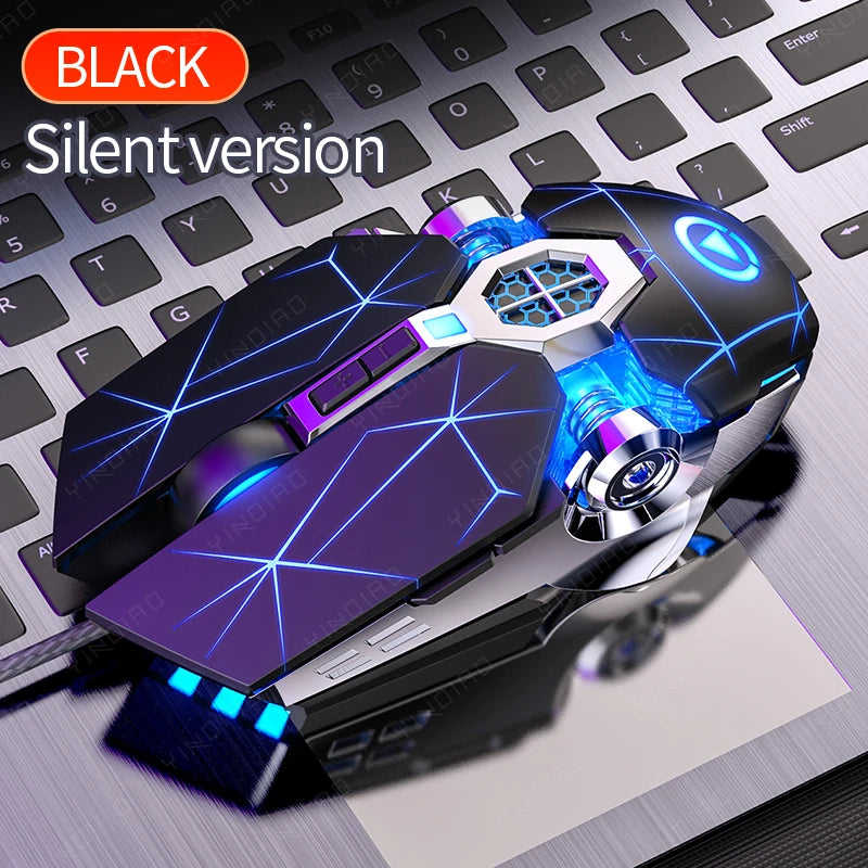 Ergonomic Wired Gaming Mouse RGB