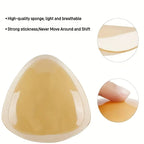 2pcs Women's Push Up Pad Silicone Bra Self-adhesive Invisible