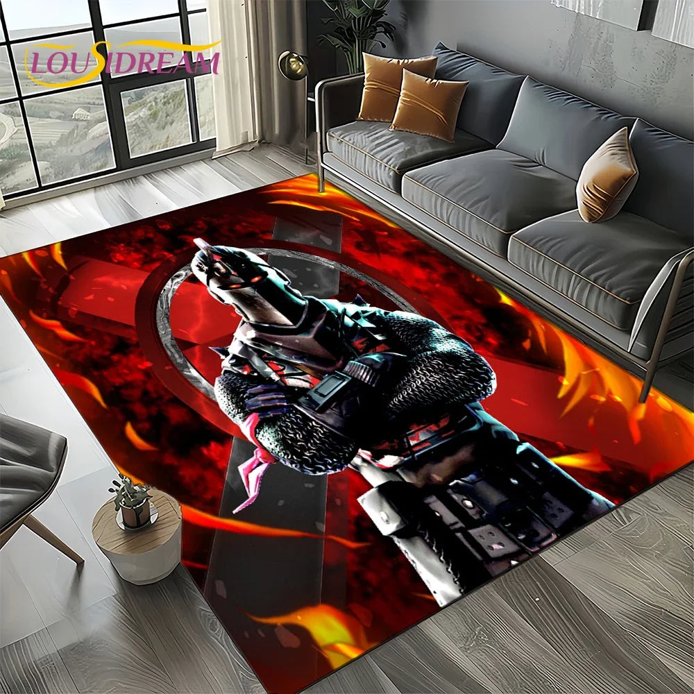 New Style Fortnite-e Cartoon Rug