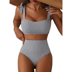 Women Two-piece Halter Vest Swimwear