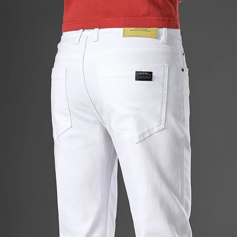 Business Casual Stretch Denim Pants