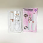 Portable 2 IN 1 Electric Epilator Eyebrow Trimmer