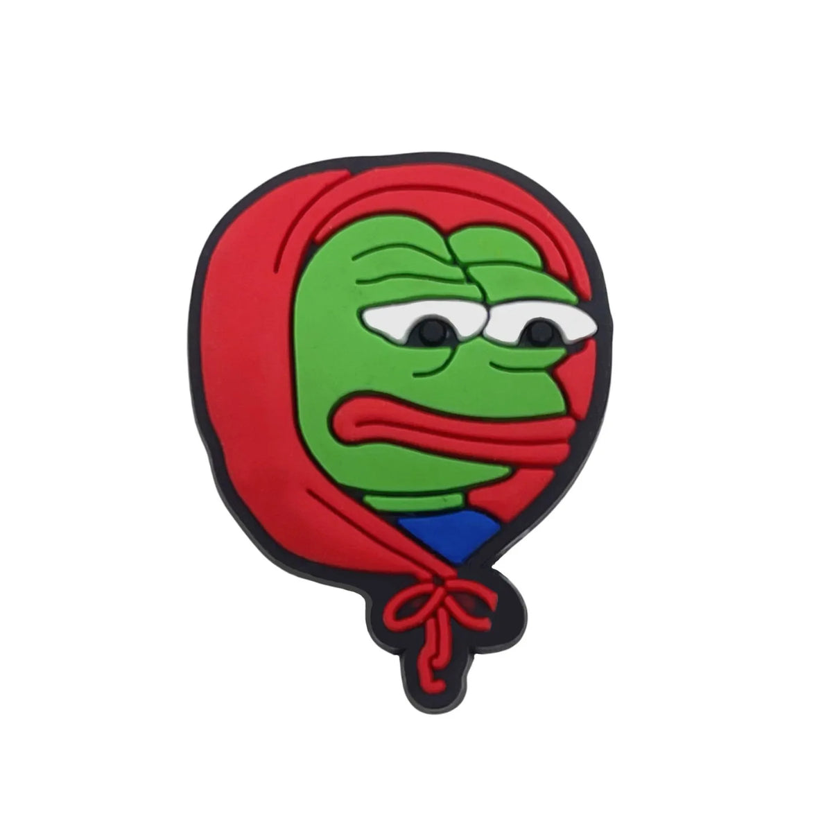 sad frog green shoe Charms