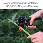 Professional Red Toolbox Grafting Pruner Garden and Farming tools