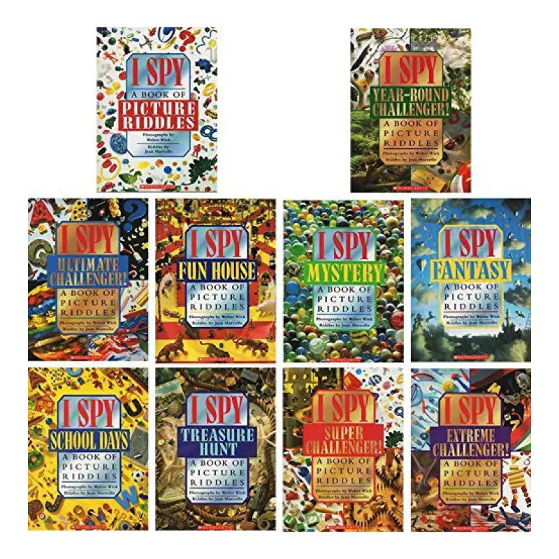 10 Books Set I Spy Ultimate Collection