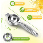 LMETJMA Premium Lemon Squeezer