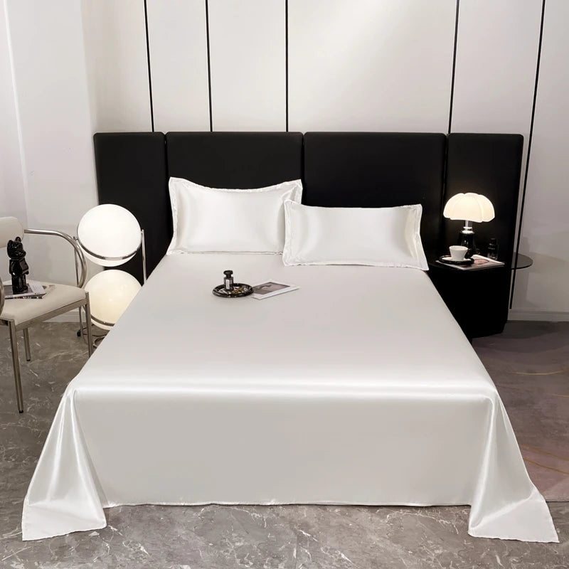 3Pcs/Set or 1Pcs Luxury Satin Bedsheet