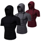 Mens Gym Thin masked Hoodie