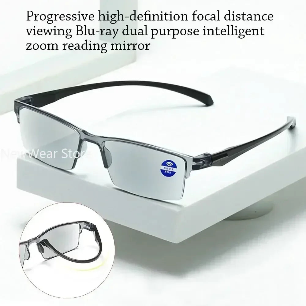 Smart Automatic Zoom Reading Glasses