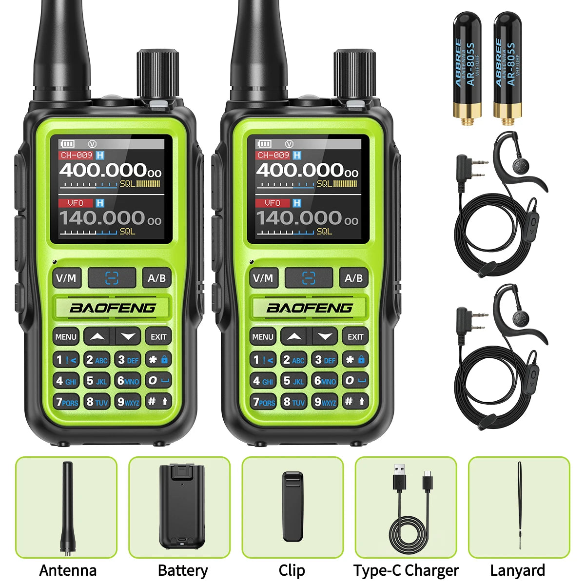 BAOFENG UV-5R Mini Walkie Talkie Multi Band