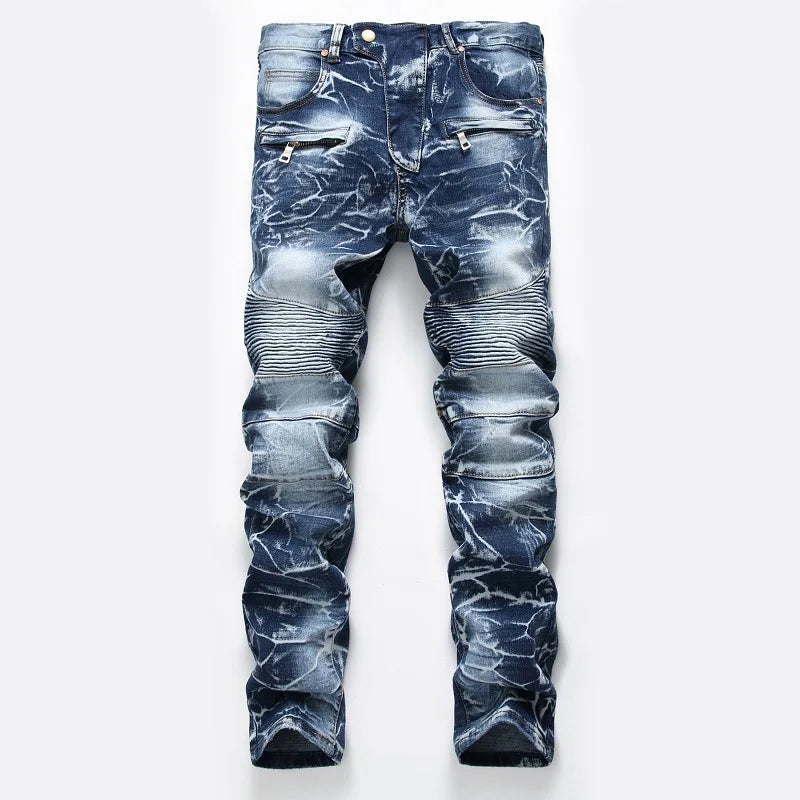 New Men's  Biker jeans