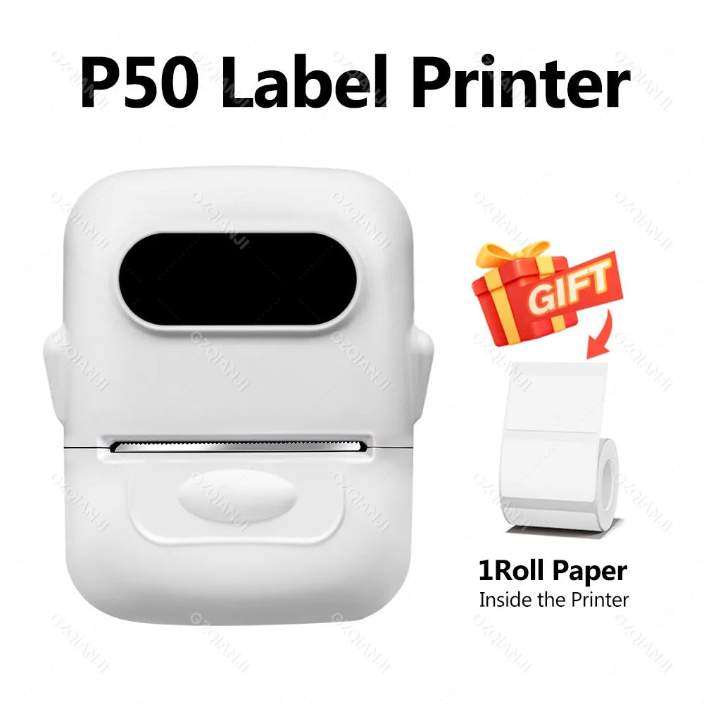 Marklife P50 Thermal Mini Wireless Label Sticker Printer