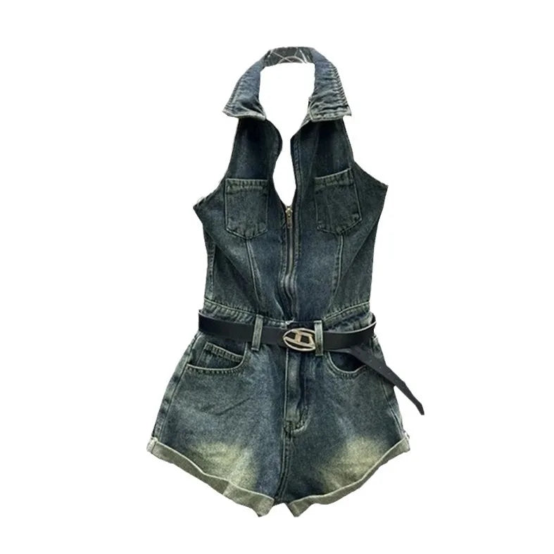 Jumpsuits Denim Playsuits