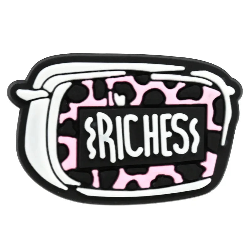 cosmetic beauty PVC shoe Charms