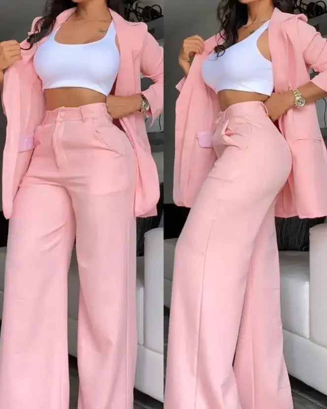 Woman Elegant Blazer Sets