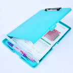 1 Pc Plastic Clipboard padfolio