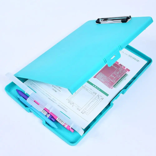 1 Pc Plastic Clipboard padfolio