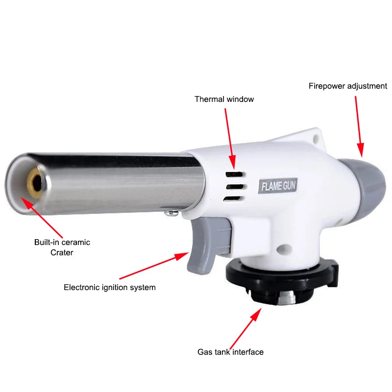Multifunctional Portable Flame Gun Torch Burner