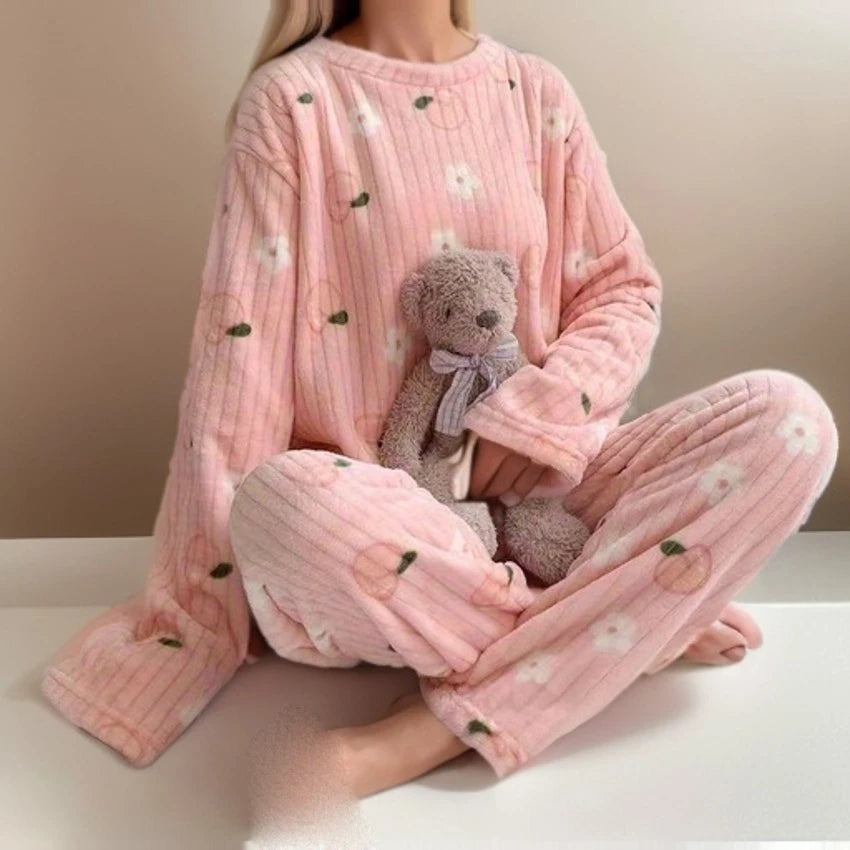 Women's Pajamas Set Winter