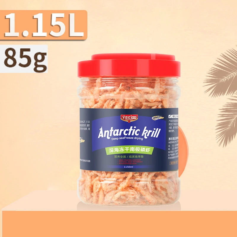 Freeze-dried Shrimp Antarctic Krill Aquariums & Accessories Fish Food