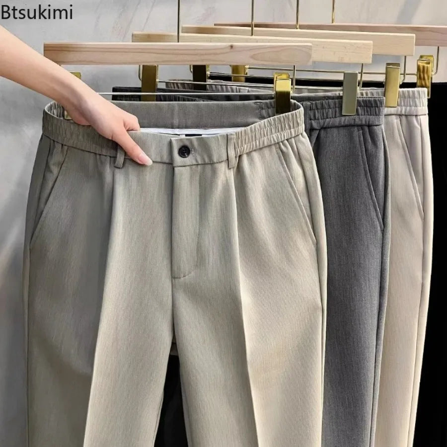 2026 Men's Straight-Leg Suit Pants