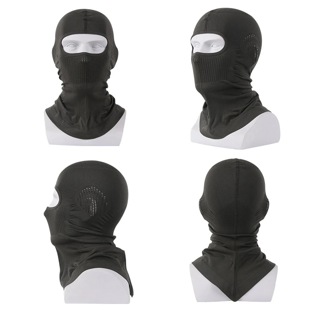 Full Face Mask Outdoor Sports Ski Motorcycle Mask Scarf Helmet Inner Cap