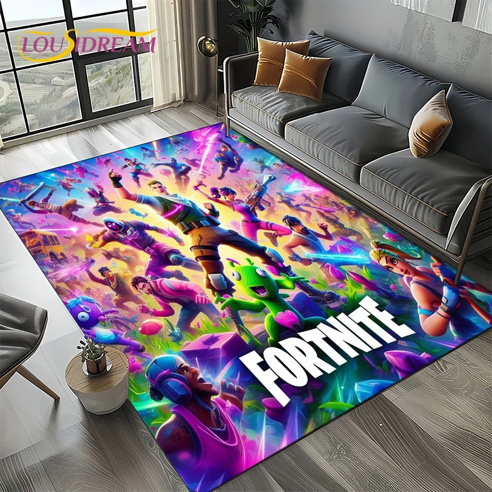 New Style Fortnite-e Cartoon Rug