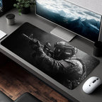 Large Tactical Soldier Design Mouse Pad
