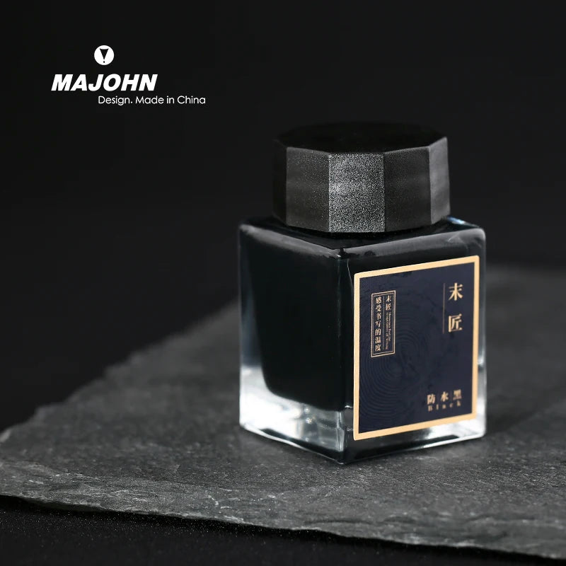 MAJOHN Waterproof 20ml Various Color Glass Bottled Ink