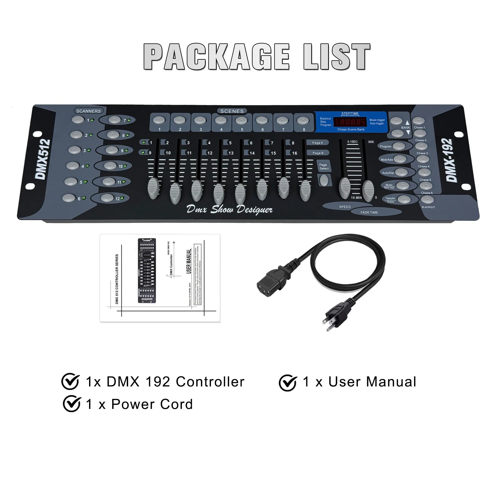 New 192 Dmx Controller Dj Equipment Dmx