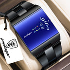 POEDAGAR Waterproof Wristwatch Stainless Steel
