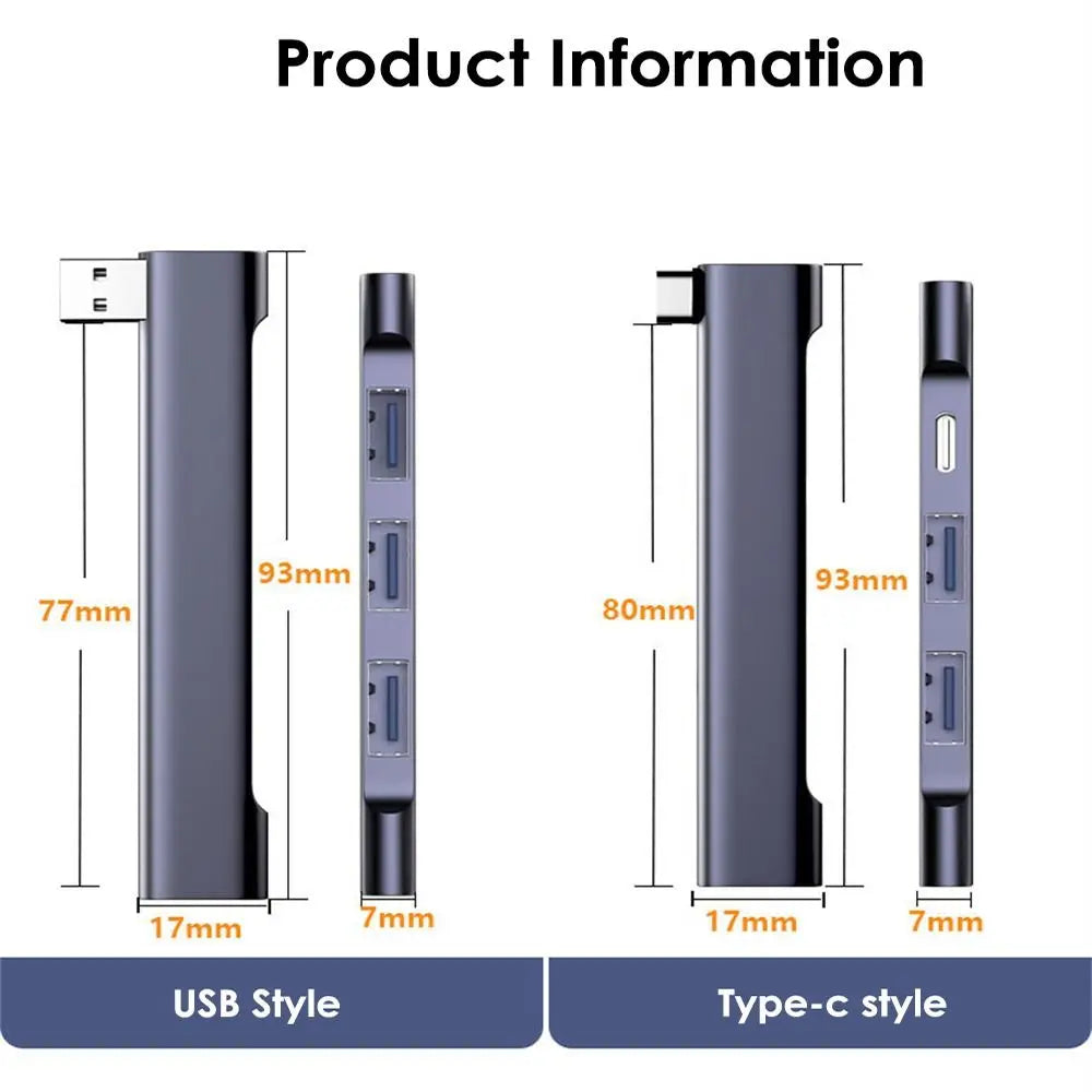 4 IN 1 USB-C HUB Universal USB 3.0 Docking Station