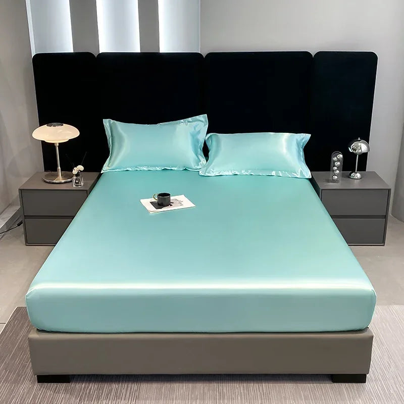 Satin Waterproof Fitted Sheet