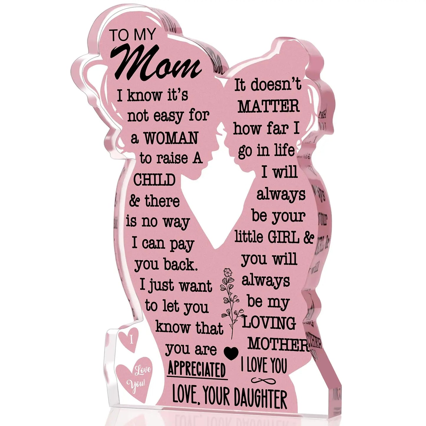 2026 Mother's Day Gift Acrylic Plaque Sign