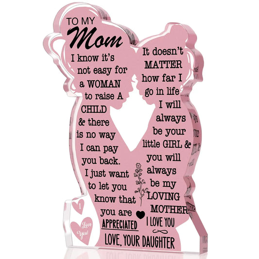 2026 Mother's Day Gift Acrylic Plaque Sign