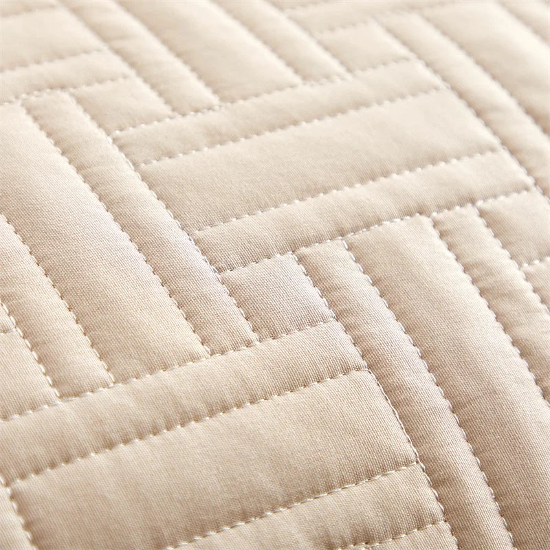 3pcs set, Quilted Cotton Bedspread