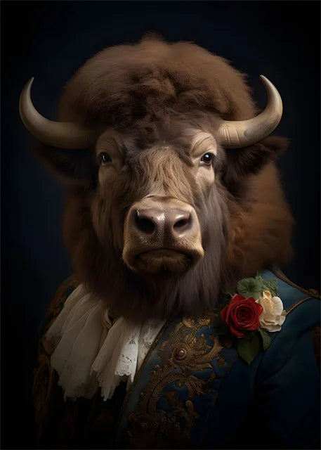 Aristocrat Animals Portrait Posters